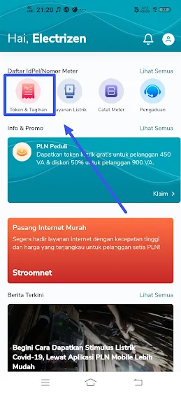 Cara paling mudah untuk cek tagihan listrik lewat hp android