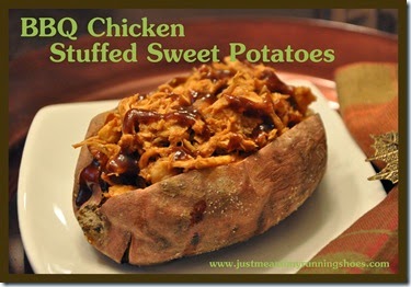 BBQ Chicken Stuffed Sweet Potatoes (2)