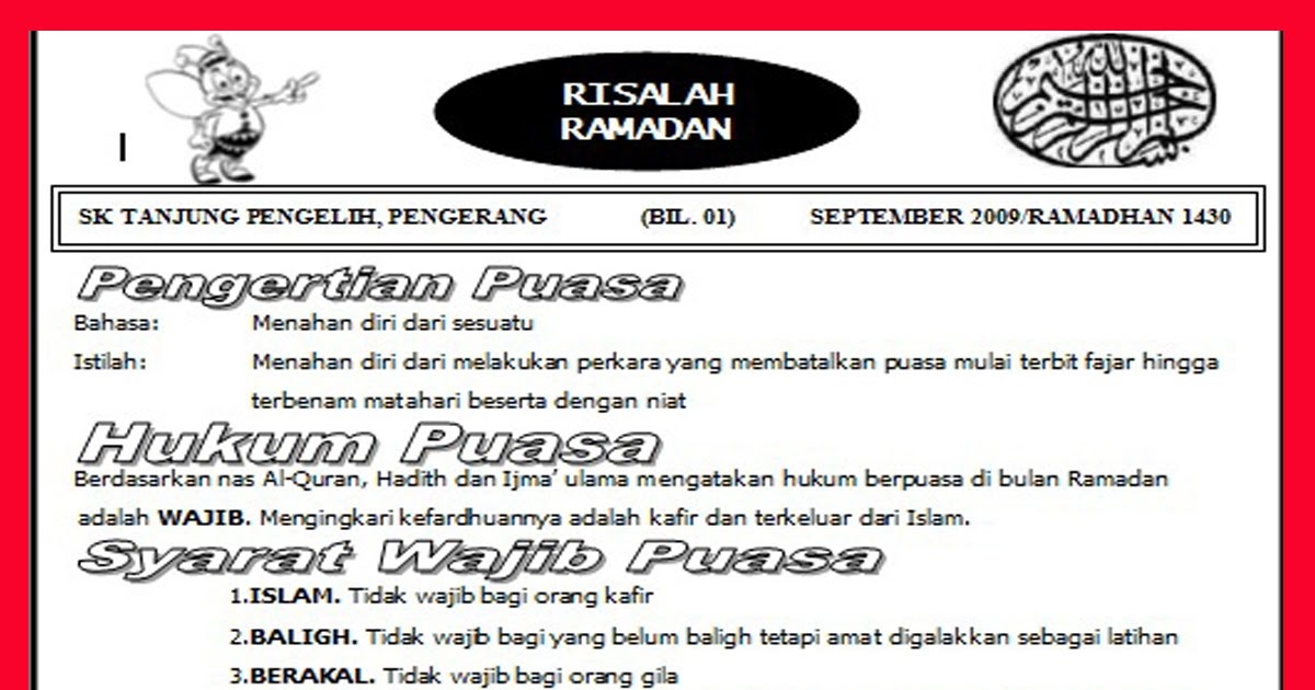 Contoh Soalan Kuiz Ihya Ramadhan - Kronis c