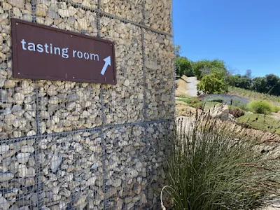 sign to kukkula winery tasting room in Paso Robles, California