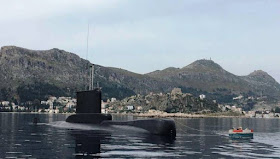 Τί συμβαίνει; Αιφνιδιαστικά στο Καστελόριζο το υποβρύχιο του ΠΝ S-117 «Αμφιτρίτη» (φωτό & βίντεο)