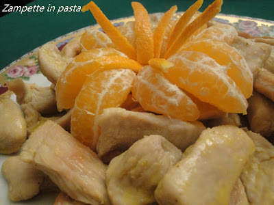 Petti di pollo al mandarino - Secondo piatto di carne