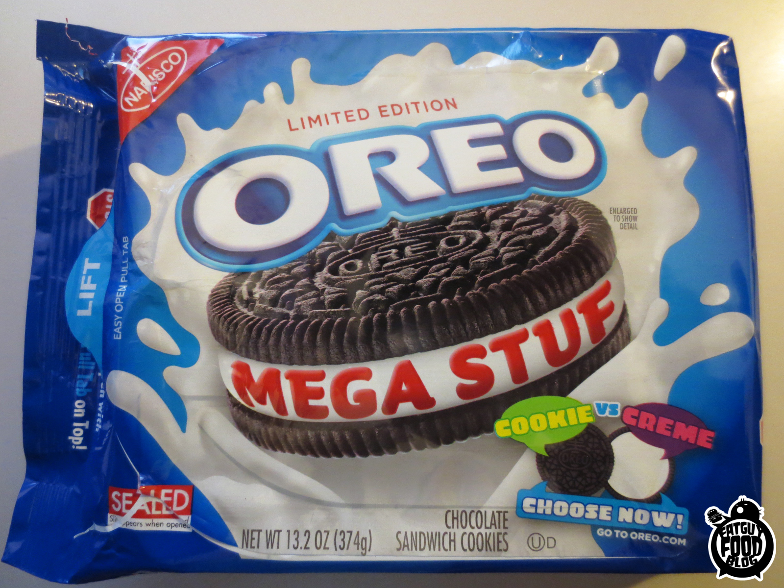 Fatguyfoodblog Mega Stuf Oreos