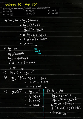 Cikgu Azman - Bukit Jalil: Add Math F4 Logaritma Latihan 
