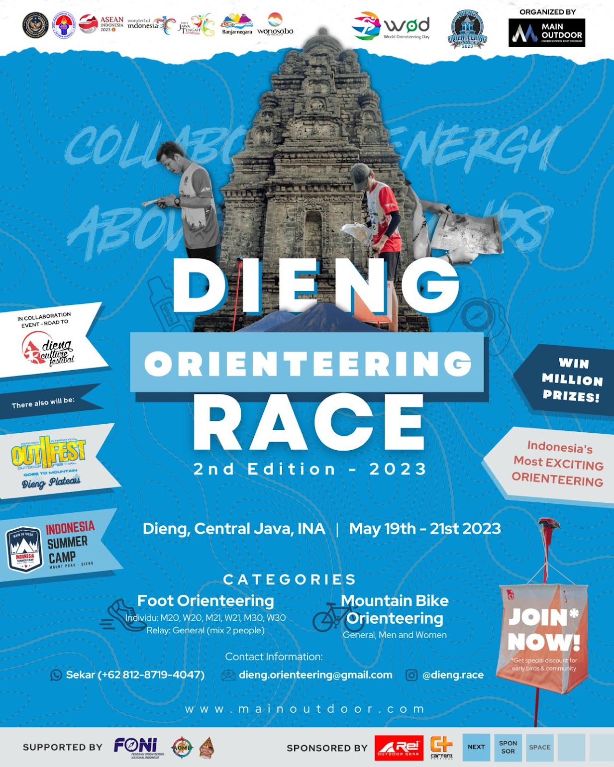 Dieng Orienteering Race • 2023 – LariKu.info ??