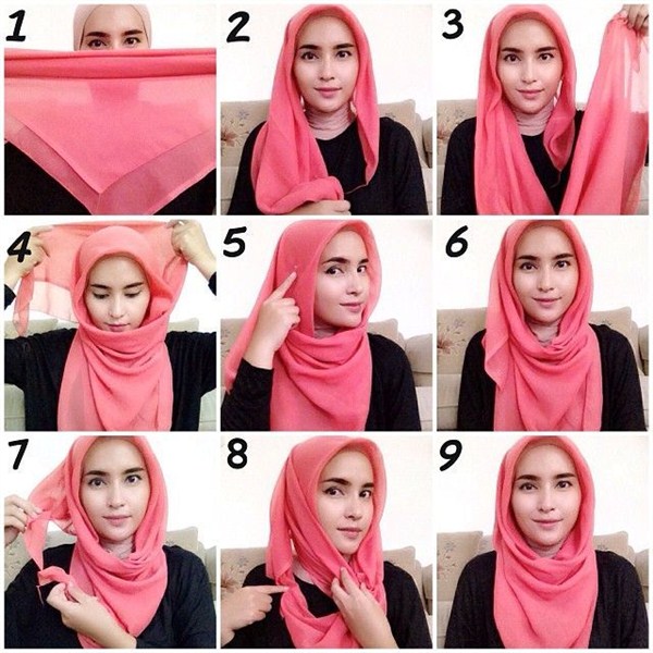 Model Tutorial Hijab Terbaru dan Terpopuler Saat Ini