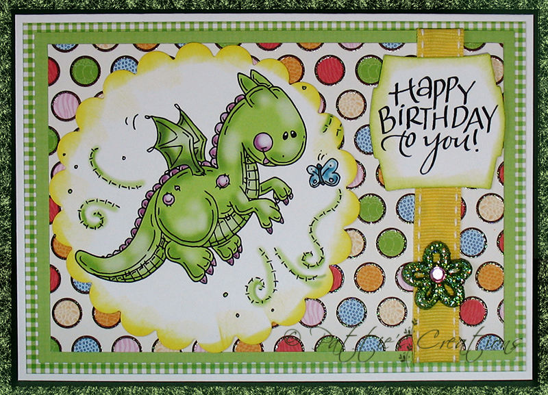 Pattie's Creations: Happy Birthday Dragon
