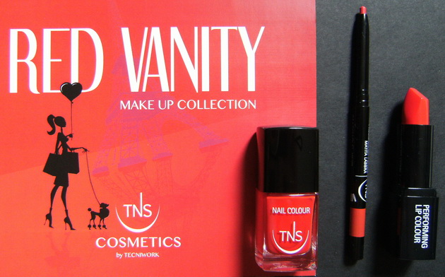 TNS Red Vanity make up collection - My Funny Valentine