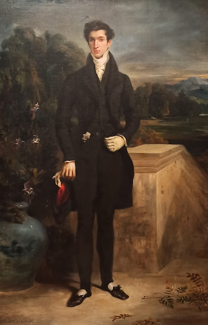 Portrait of Louis-Auguste Schwiter by Eugène Delacroix