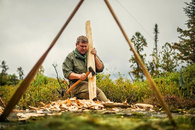 paddle making and other canoe stuff: ray mears bushcraft