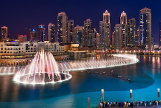 Dubai Fountain, Air Mancur Besar dan Indah