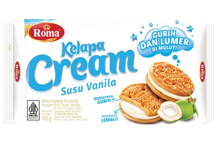 Roma Kelapa cream