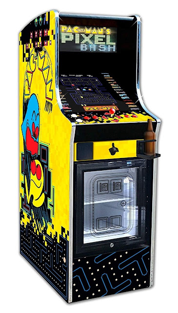 Pac-Man Pixel Bash Chill Home Upright Game Is An Arcade Machine With A BUILT-IN MINI-FRIDGE