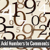 How to Add Numbers to Threaded Comments in Blogger