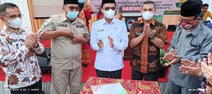 Nagari Go Digital Diinisiasi Disdukcapil Padang Pariaman, Menginspirasi Nagari di Kabupaten Lima Puluh Kota