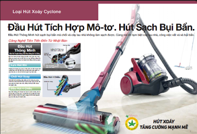 Mua máy hút bụi Hitachi CV-SC22V ngay hôm nay