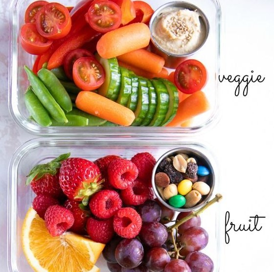 Healthy On-the-Go Meal Prep Snack Ideas #healthysnack #school