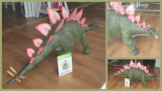 Ankylosaurus; Deinonychus; Dilong Paradoxus; Dinosaur Eggs; Dinosaur Models; Dinosaurs; Exhibitions; Fibre-glass Dinosaurs; Fibreglass Dinosaurs; GRP Dinosaurs; Parasaurolophus; Pteranodon; Public Art; Sainsbury's; Small Scale World; smallscaleworld.blogspot.com; Stegosaurus; Triceratops; Tyrannosaurus; Velociraptor;