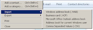 Windows Mail Import 