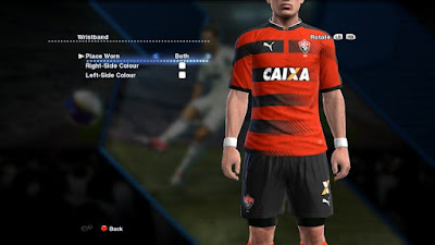 PES 2013 EC Vitória 2016-17 Kits by RE-PA Kits