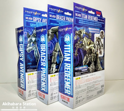 Especial Pacific Rim Uprising de Tamashii Nations - Robot Spirits <side> Jaeger Gipsy Avenger, Bracer Phoenix, Titan Redeemer y SOFVI Spirits Raijin