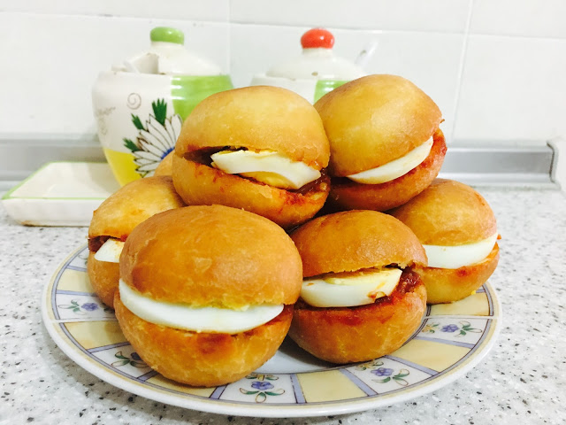 Buat Sendiri Pau Sambal @ Kuih Burger Malaysia Yang Sedap 