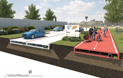 Plastic Road Concept Drawing