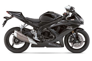 Motorcycles 2008  Suzuki GSX R600 Black Edition Bodykit