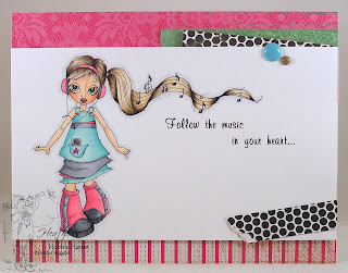 Heather's Hobbie Haven - Dance Music Just for Fun Card