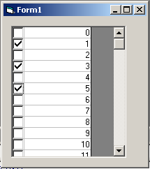 Cara Menampilkan Checkbox Di Msflexgrid Memakai Visual Basic 6.0  