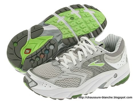 Chaussure blanche:chaussure-511412