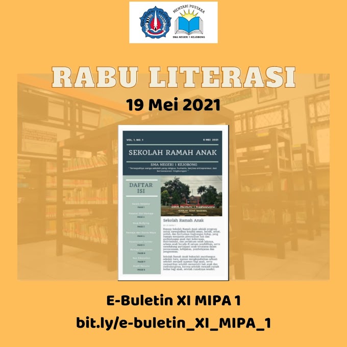  RABU LITERASI,  19 MEI 2021