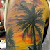 Amazing Sunset Tattoo Designs For Men Sleeve