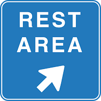 Rest Area sign