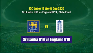 Who will win Today ICC U19 World Cup, Plate Final Match SLU vs ENU