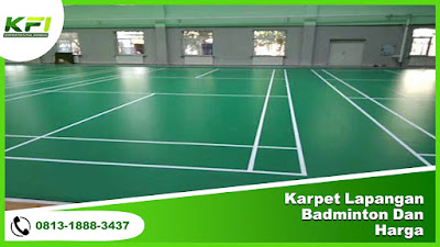 Karpet Lapangan Badminton Dan Harga