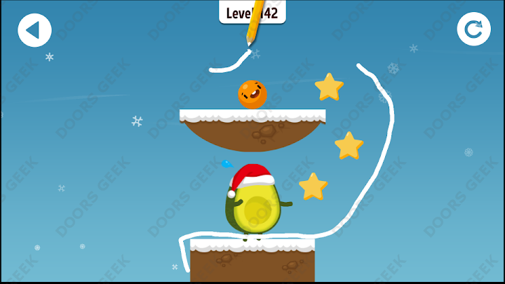 Where's My Avocado? Level 142 Solution, Cheats, Walkthrough, 3 Stars for Android, iPhone, iPad and iPod