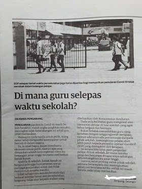 Di mana guru selepas waktu sekolah?