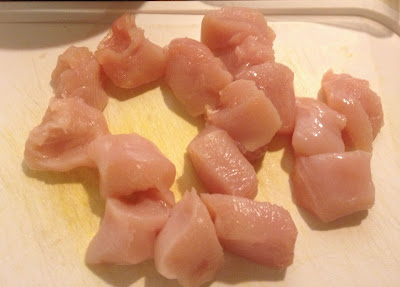 diced chicken