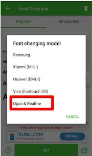 4 Cara Ganti Font Oppo All Series Tanpa Root Terbaru