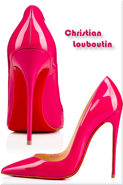 ♦Christian Louboutin hot pink So Kate patent leather high heel pumps #christianlouboutin #shoes #pink #pantone #brilliantluxury