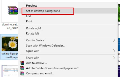 set as desktop background