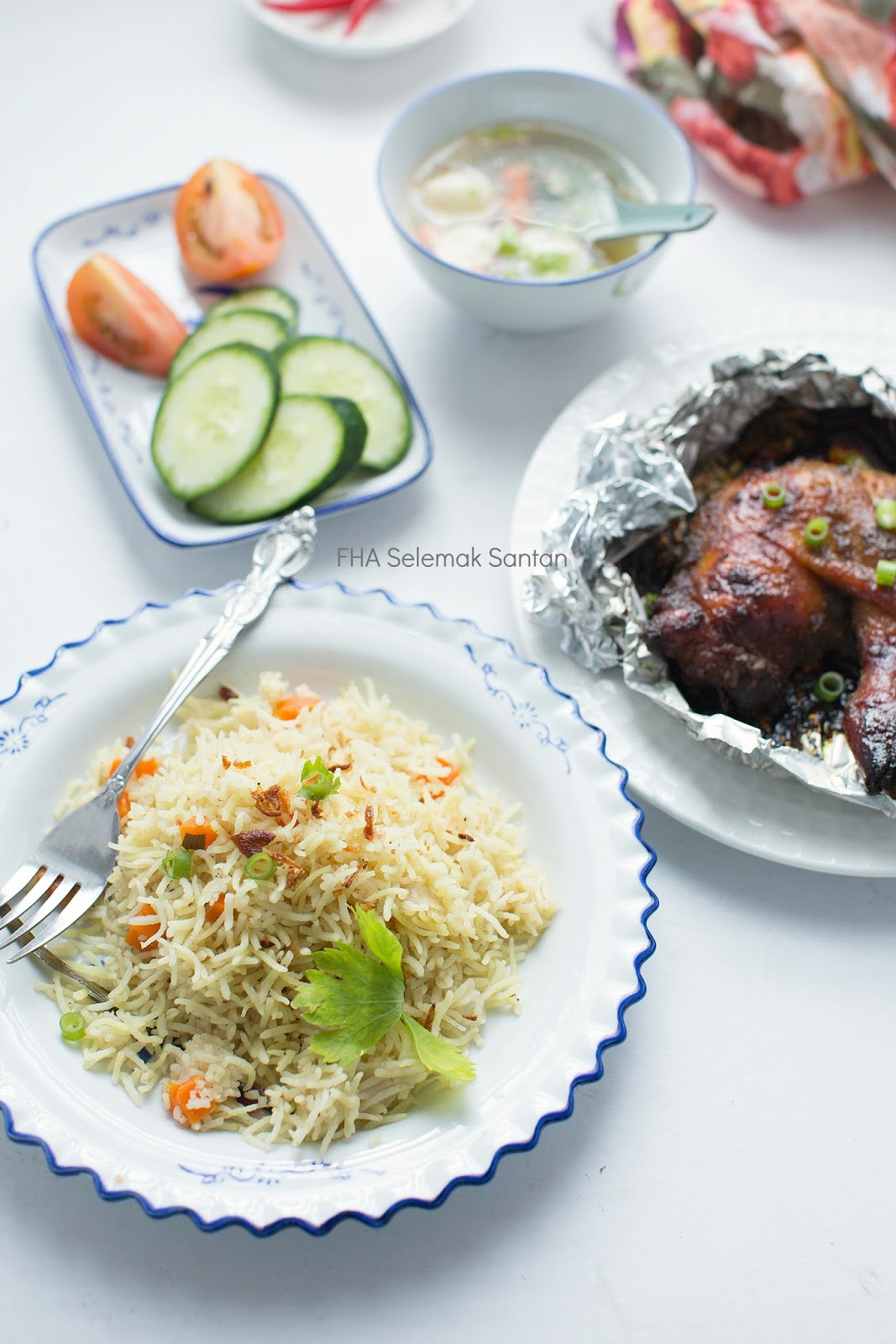 SET NASI & AYAM ala KENNY ROGERS  Menu lengkap untuk 