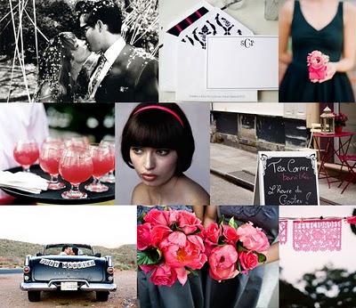 pink and blackyes you can do black at a wedding