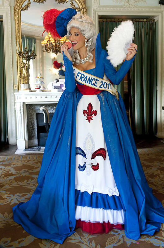 Miss Universe France 2011 Laury Thilleman's National Costume