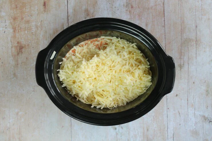 Cheese in the slow cooker