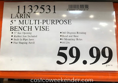 Deal for the Larin 5in Multi-function Vise at Costco