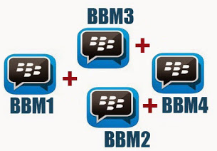 Download Multi BBM + BBM2 + BBM3 + BBM4 New Version 2017