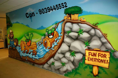 Cartoon Painting Artist For School Ludhiana Cartoon Wall Painting in School Ludhiana Cartoon Wall Painting Pictures Ludhiana 3D Play School Paintings Ludhiana