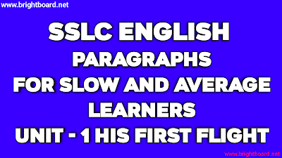 10th English paragraphs for slow learners brightboard.net